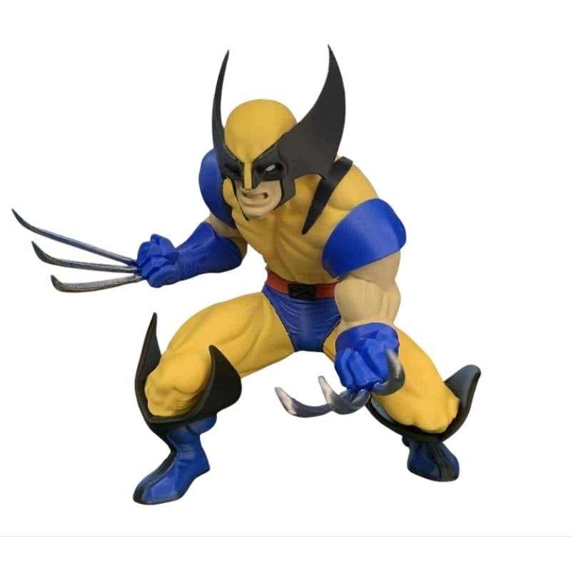 Boneco Wolverine estátua impressão 3d - Marvel