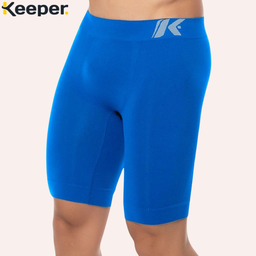 Bermuda Térmica Microfibra Sem Costura keeper Azul Royal