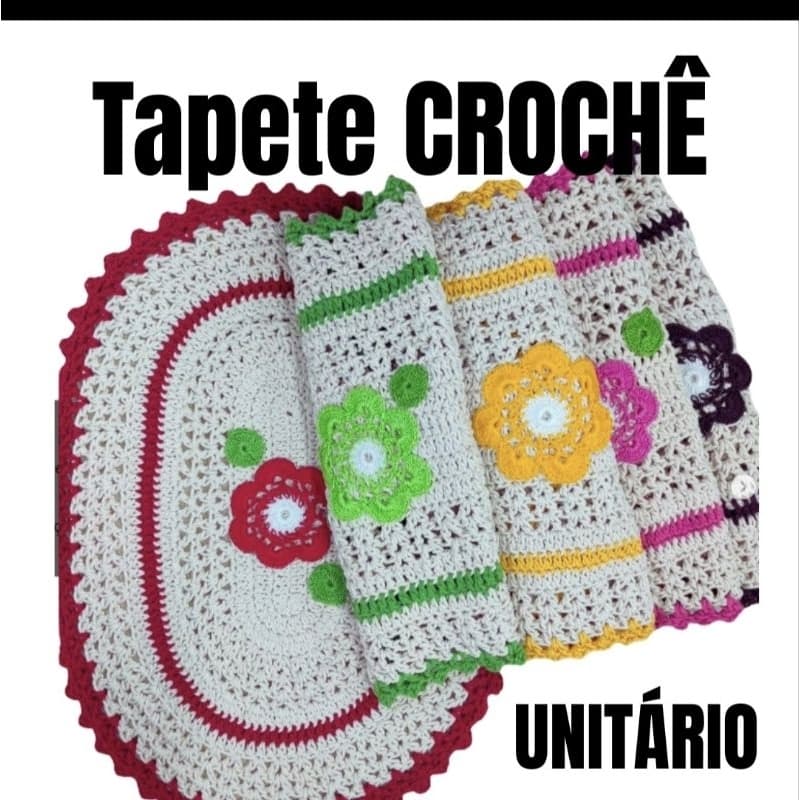 Tapete crochê