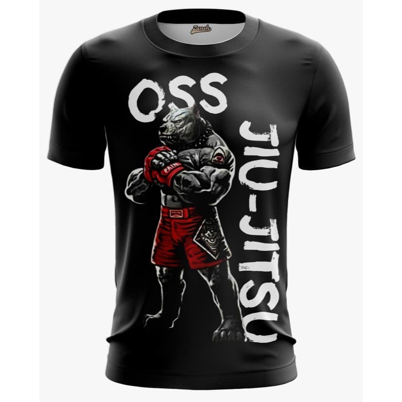 Camisa Camiseta Jiu Jitsu proteção UV full print varias cores adulto e infantil