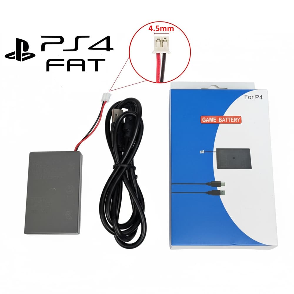 Bateria Para Controle PS4 FAT + Cabo Carregador USB LIP-1522 – Conector 4.5mm