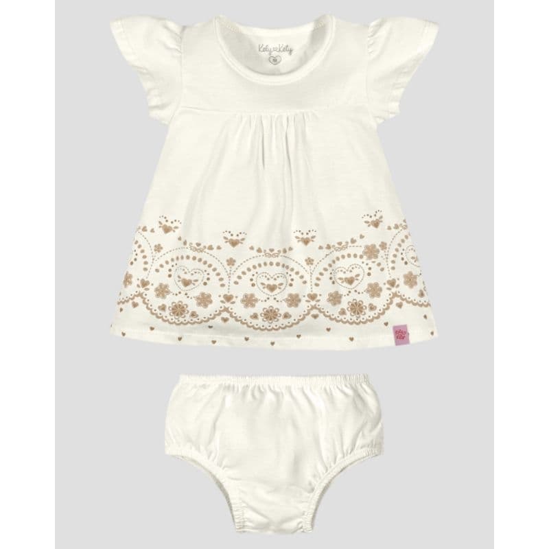 Vestido e calcinha - Bebê