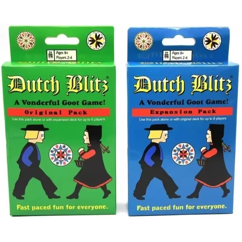 Jogo de Cartas Dutch Blitz | Rápido e Competitivo | 2-4 Jogadores | Jogo em Inglês