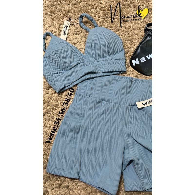 Conjunto Feminino Fitness Luxo zero transparência Blackout Roupa para malhar