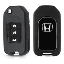 ADESIVO HONDA 42x23MM RESINADO PARA CHAVES E CONTROLES TIPO CANIVETE -ACABAMENTO PREMIUM CRISTALIZADO