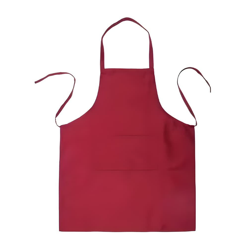 Avental Catiônico Vermelho Cozinha Impermeável Ajustável