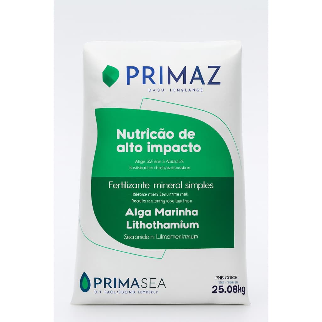 Primaz - Fertilizante - Algas Marinhas Lithothamnium - 25kg