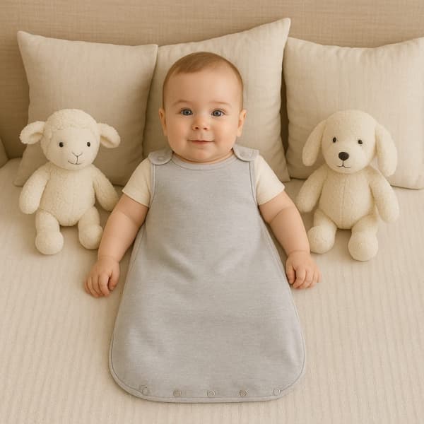 Saco de Dormir para Bebês sem manga sem pé menino menina