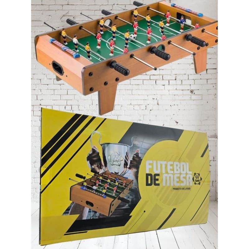 Brinquedo Infantil Mesa De Futebol pebolim