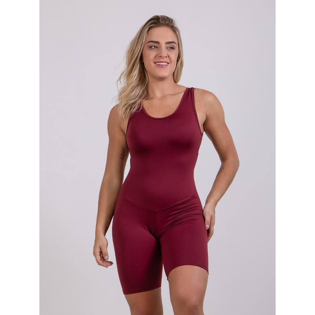 Macaquinho Fitness Feminino Suplex — Akira Fitness — Academia/Workout — Confortável — P ao GG — Várias Cores