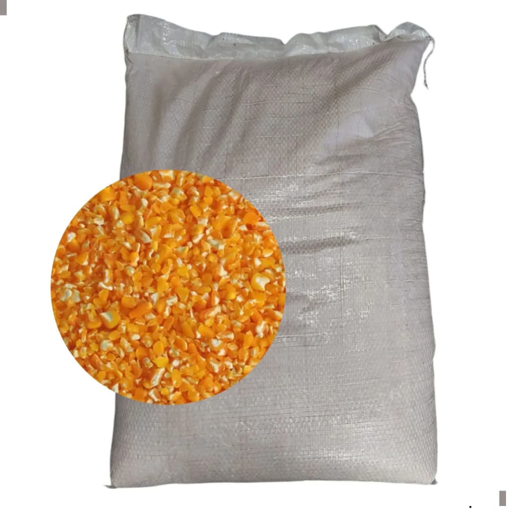 Quirela De Milho Grossa 5kg Quirera Galinha Aves