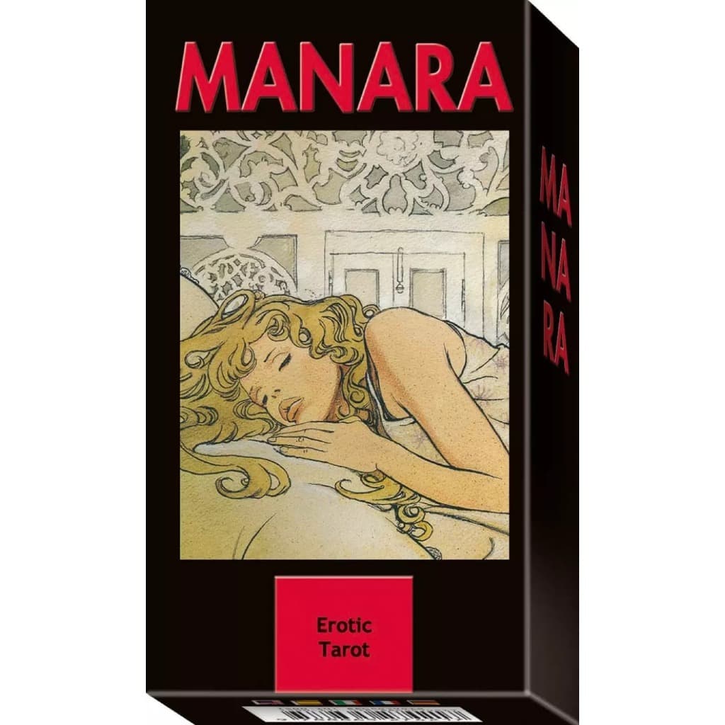 Tarot Manara Oráculo Erótico Amor Atração Deck - Produto No Brasil Envio Imediato
