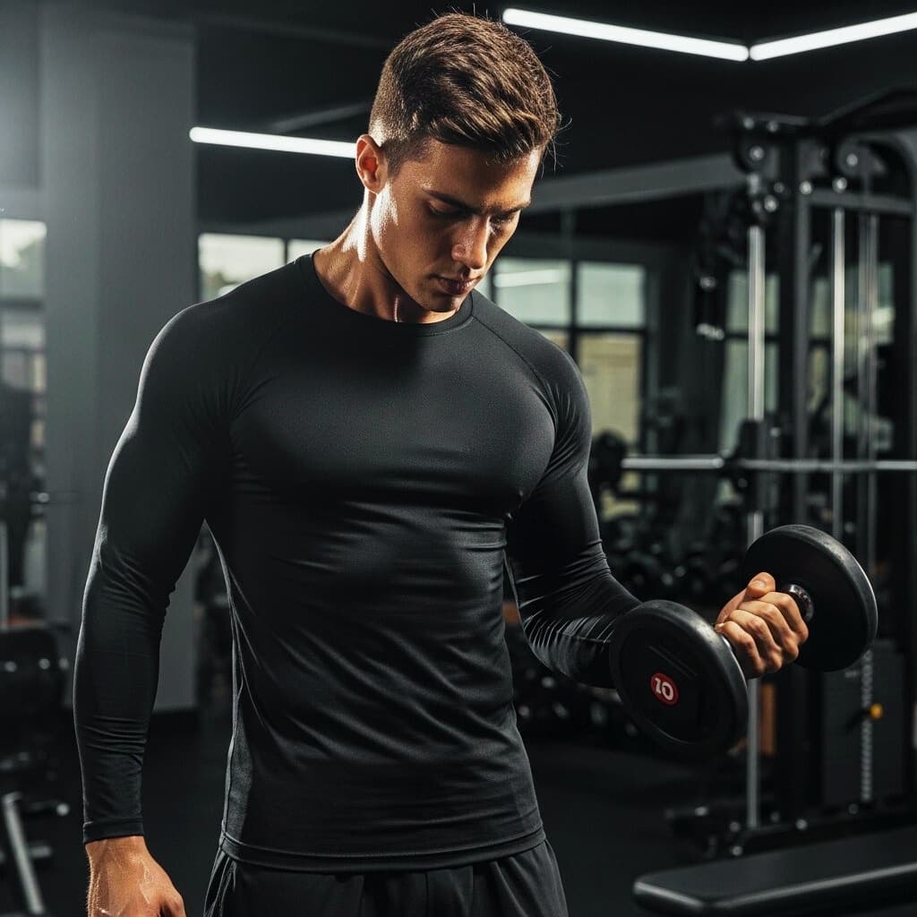 Camisa Dry Fit Treino Segunda Pele Academia UV 50+ Manga Longa Confort
