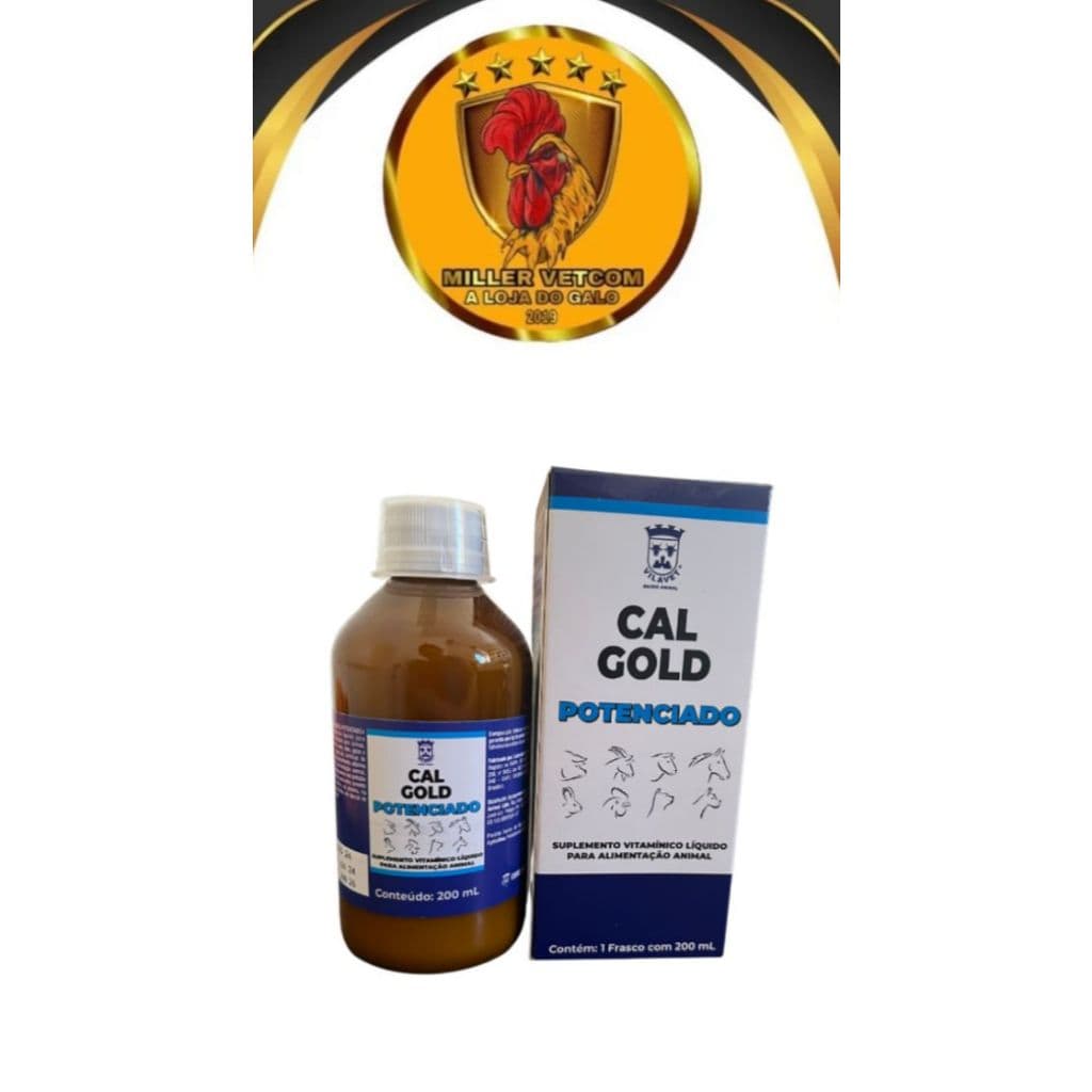 CAL GOLD POTENCIADO – Suplemento Vitamínico Líquido 200ML