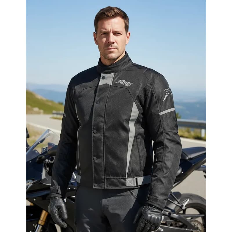 Jaqueta Motociclista Xtroy Impermeavel Inverno com Proteçao