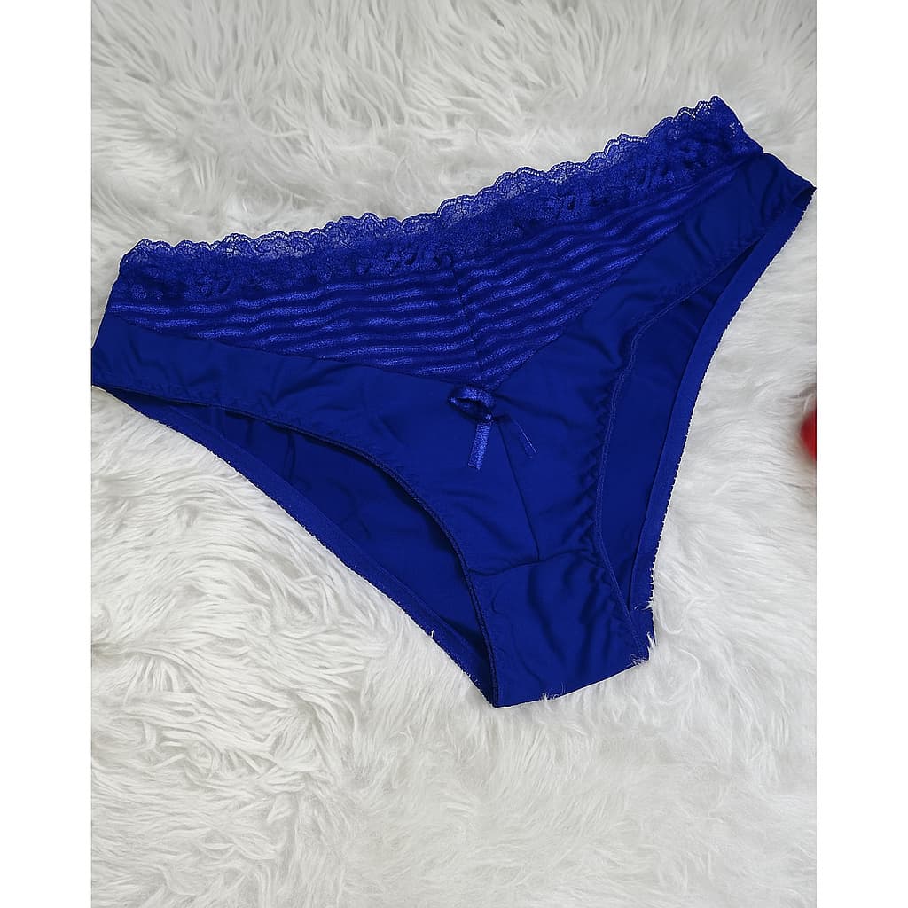 Kit com Calcinhas Tipo Tangão em Renda e Lycra - Calçola Marilia - 0786
