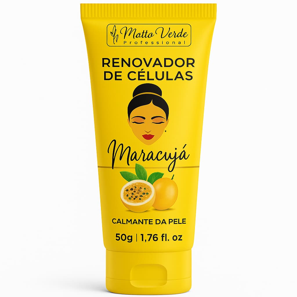 Esfoliante Facial Maracujá Matto Verde 50g - Pele Macia e Renovada