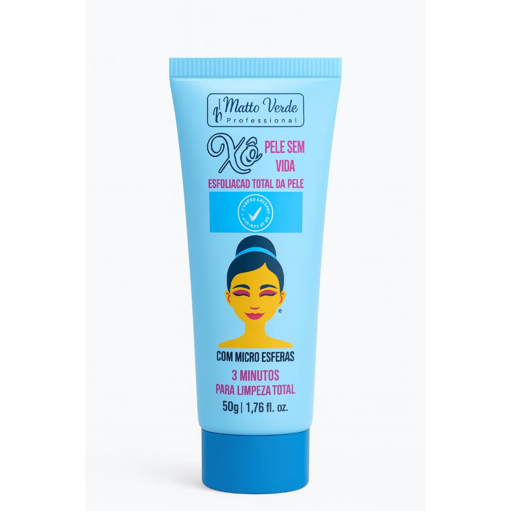 Esfoliante Facial Xô Pele Sem Vida 3 Minutos Matto Verde 50g