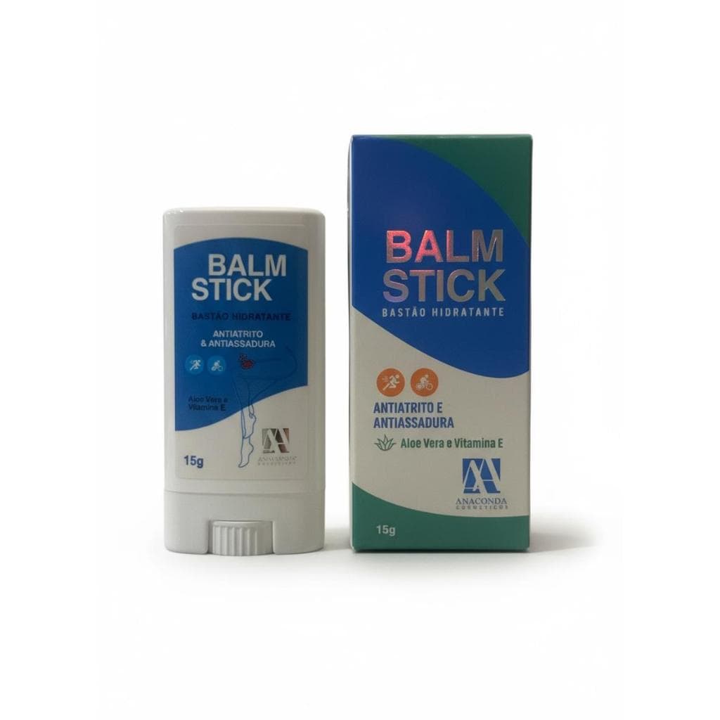 Balm Stick Bastão Hidratante Anti Atrito 15g
