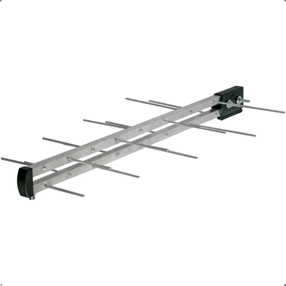 Antena Externa para TV Digital 10 Elementos Indusat Log Vhf, UHF , HD TV