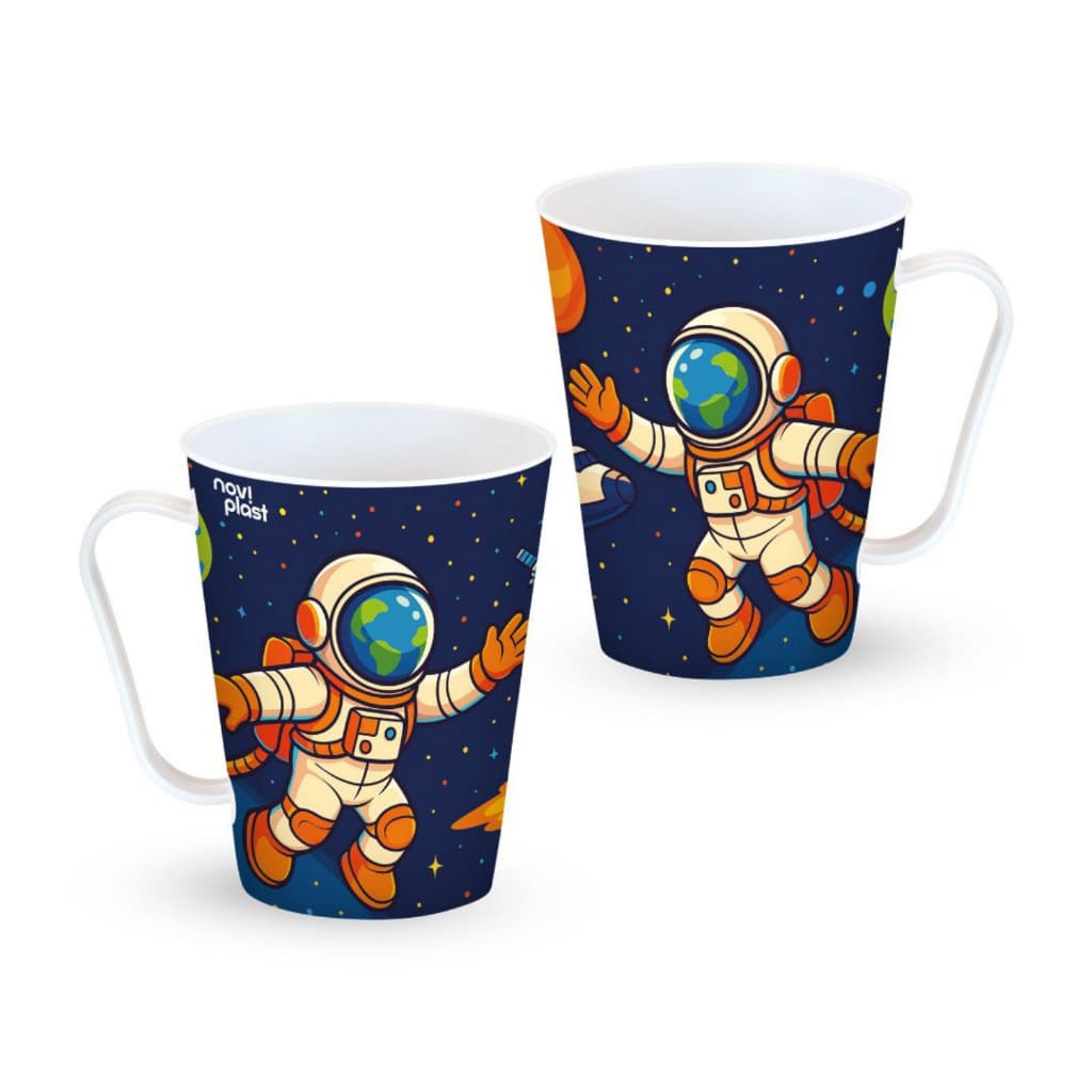 Kit  Canecas  Decoradas Temática- 430ml Lembrança de Aniversário de Menino