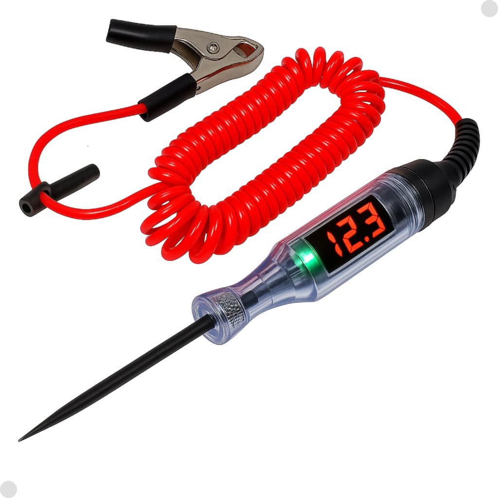Chave Caneta Teste Tensão Led Digital 3v A 48 V Automotiva