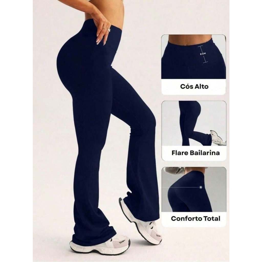 Calça Flare PREMIUM Macia Peluciada Flanelada