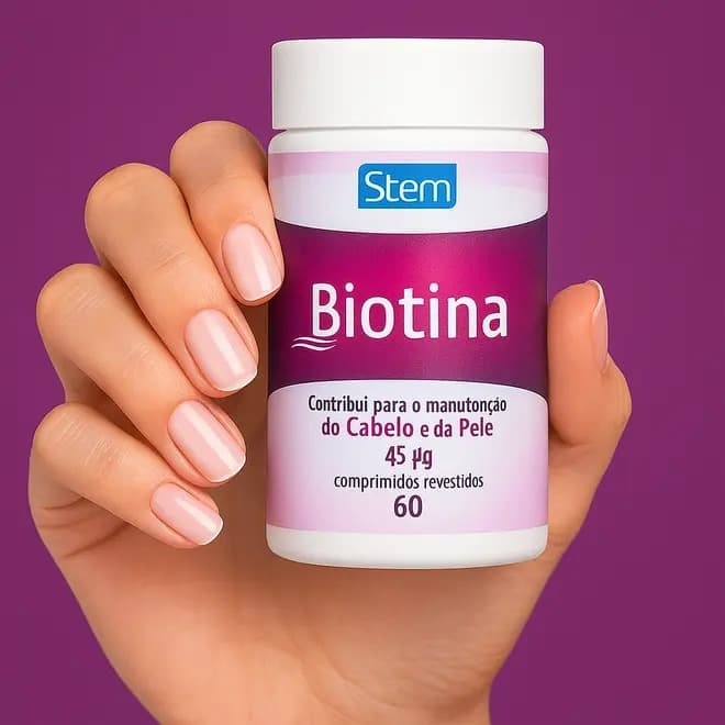 Biotina Stem Pharmaceutical 60 Comprimidos Revestidos