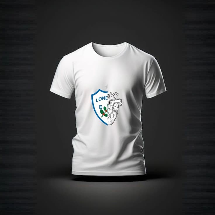 CAMISA LONDRINA TIME DO CORAÇÃO PERSONALIZADA PLUS SIZE P AO G4 OTIMA QUALIDADE OTIMO ACABAMENTO