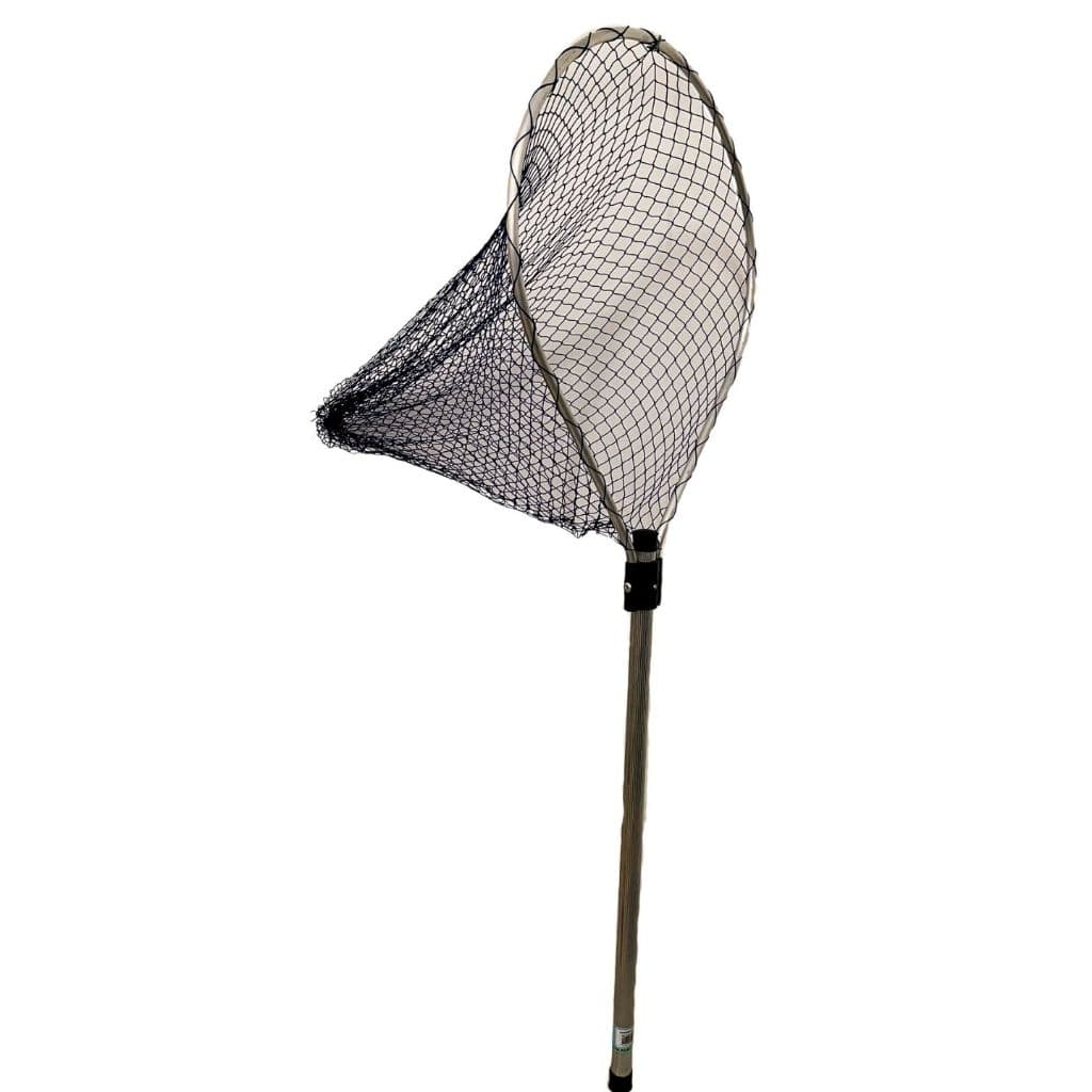 Passaguá Puça Retrátil M 1,05m Cabo 60cm Tela 15mm Pesca Azul-escuro