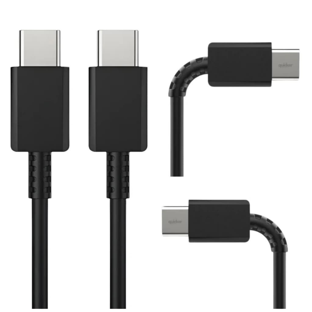 Cabo Duplo C Original S21 Ultra S22 Plus S23 A53 A54 A70 A71 A73 A74 A80 1 M .