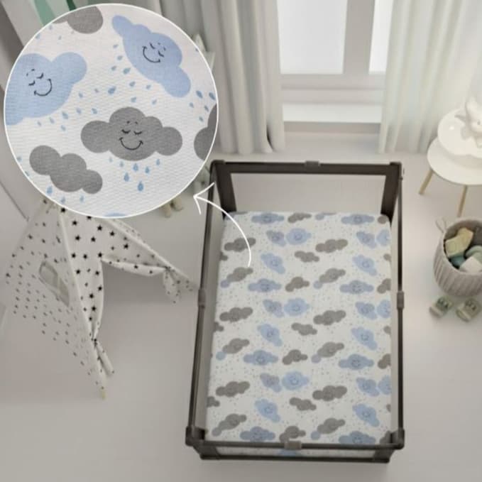 Colchonete para Cercado Chiqueirinho 100X75cm Micropercal 400fios
