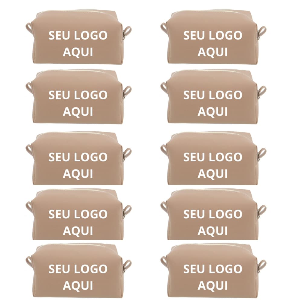 Kit C/30 Necessaire Personalizada Box P/ Lembrancinha Com Sua Logo