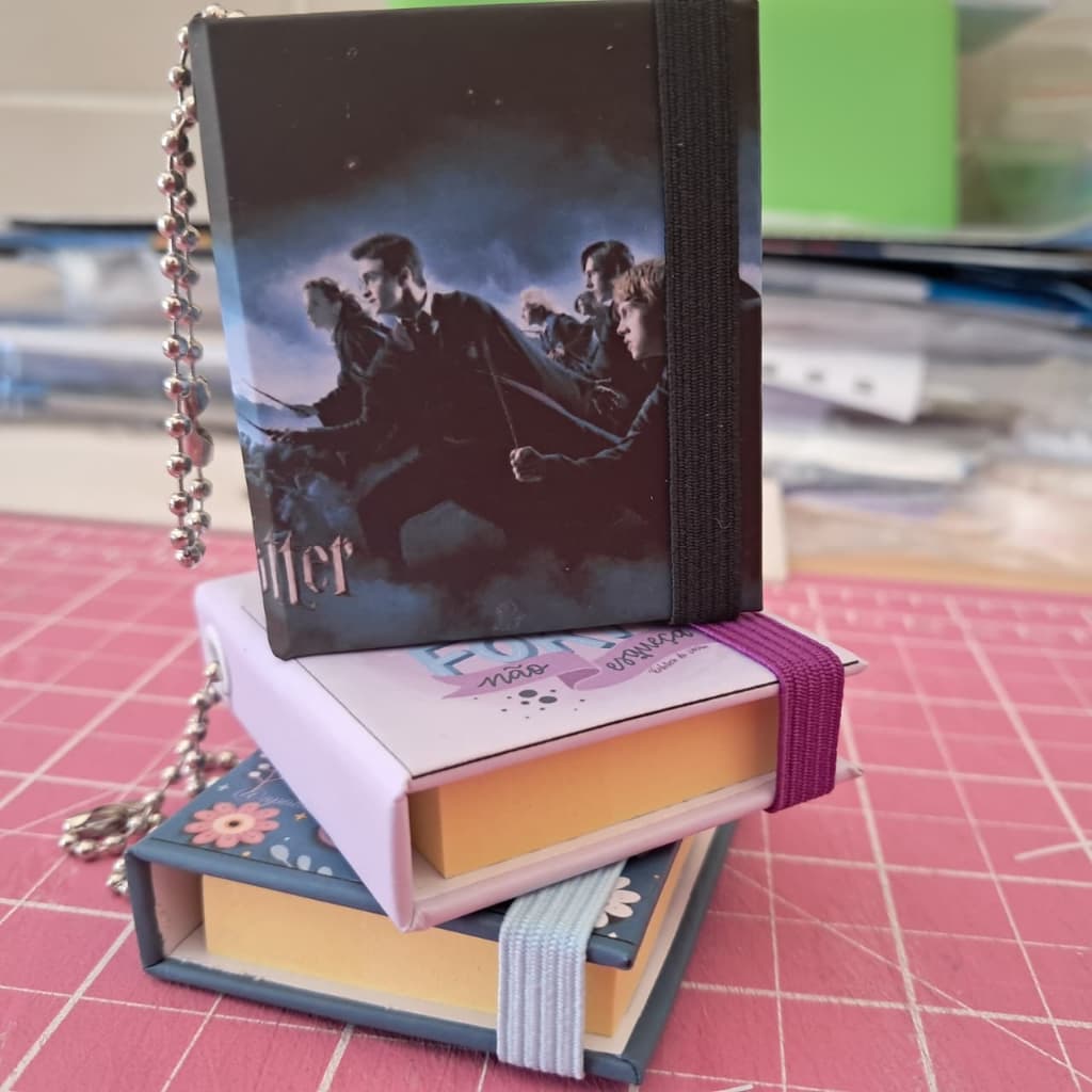 Porta notas adesivas - notas adesivas 38mmx51mm - Qualquer tema