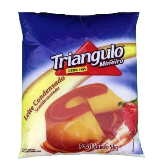 Leite Condensado semidesnatado 5kg - Triangulo mineiro