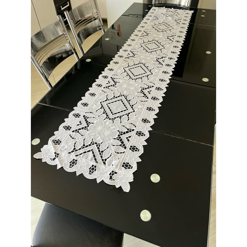 Caminho de Mesa em Rechilieu Passadeira 1,80m Trilho de Mesa