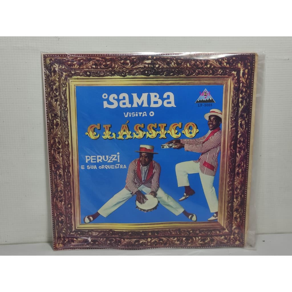 Lp Vinil Peruzzi E Sua Orquestra O Samba Visita O Clássico (Usado)OK