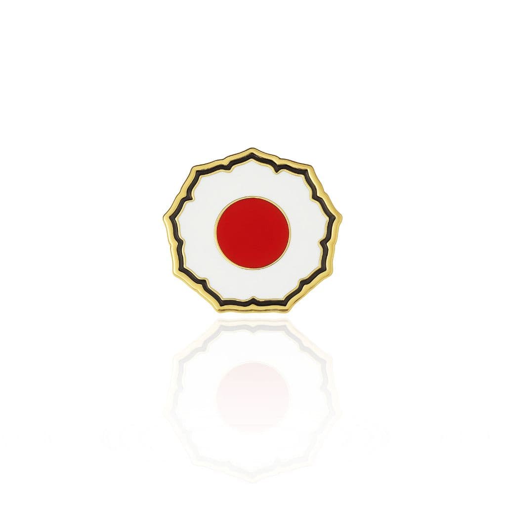 Pin Broche Flor De Cerejeira Artes Marciais Oriental Luta Judô Karatê Japão Sakura Disciplina Força Espírito Guerreiro L