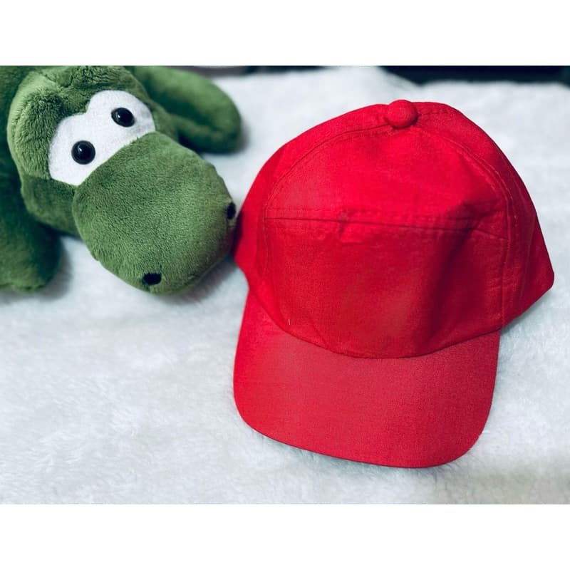 boné infantil bordado ou liso
