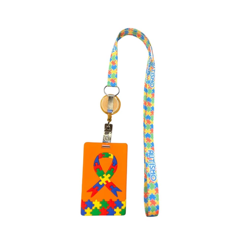 Crachá Retangular Personalizado Autismo