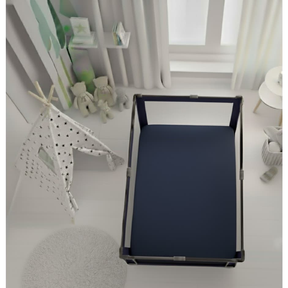 Colchonete 100X75cm Cores Lisas Para Cercado CHIQUEIRINHO de Bebê