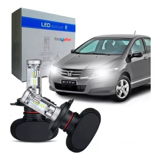 Lâmpada Ultra LED S1 H3 45W 6500K 4000 Lumes Efeito Xenon Carro