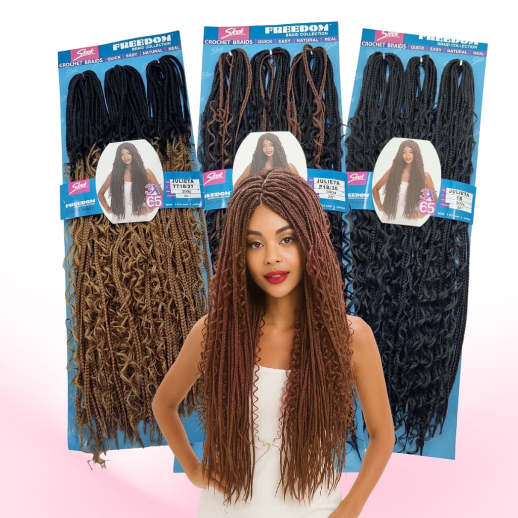 Cabelo Sintético Julieta Estilo Gypsy 300g 65cm Crochet