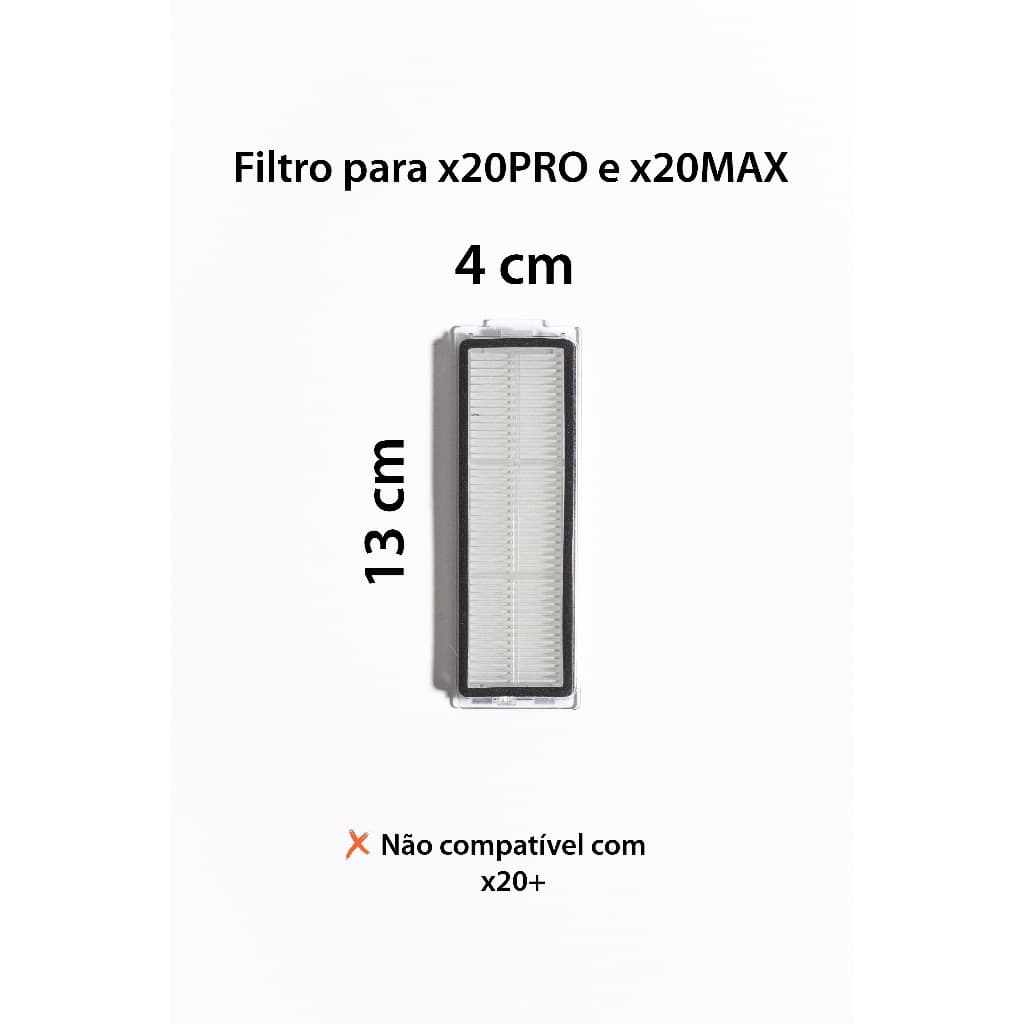Filtro De Ar Para Aspirador Inteligente Xiaomi X20max/x20pro
