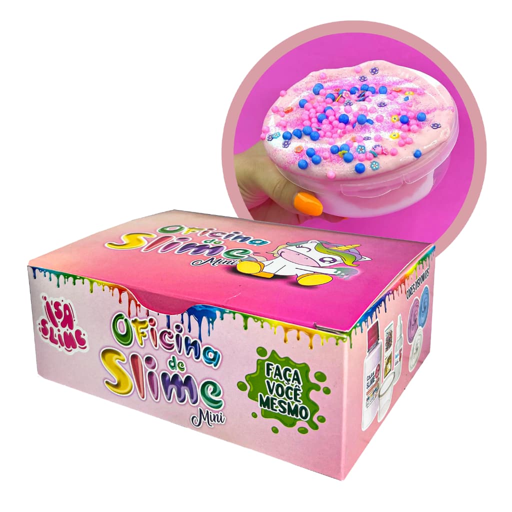 Mini Kit Para Fazer Slimes Completo Super Oferta