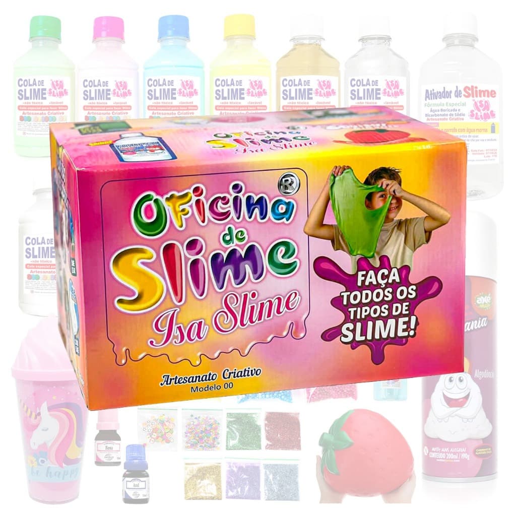 Faça Sua Própria Slime Oficina da Isa