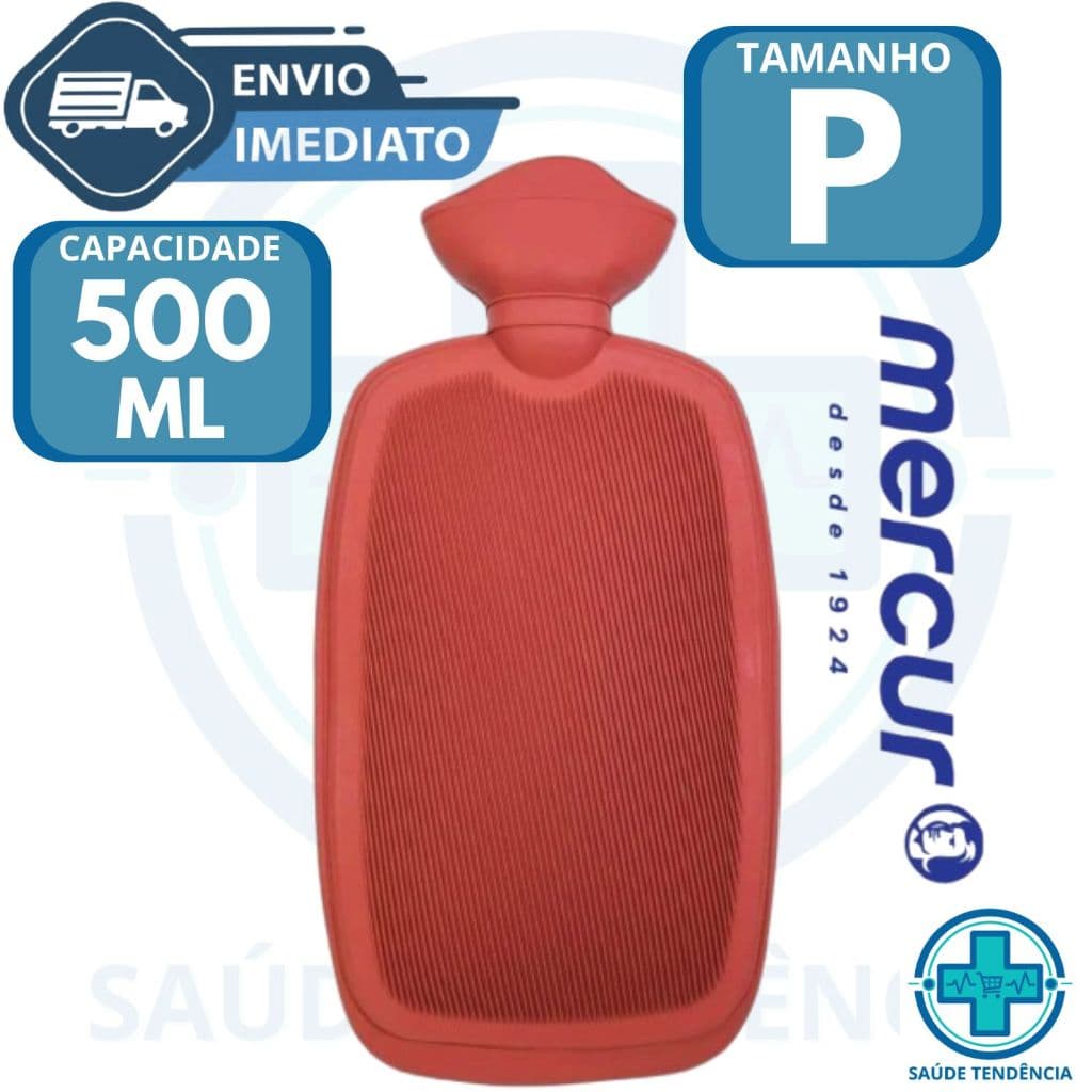 Bolsa Água Quente Pequena Compressa 500ml Bordo Mercur