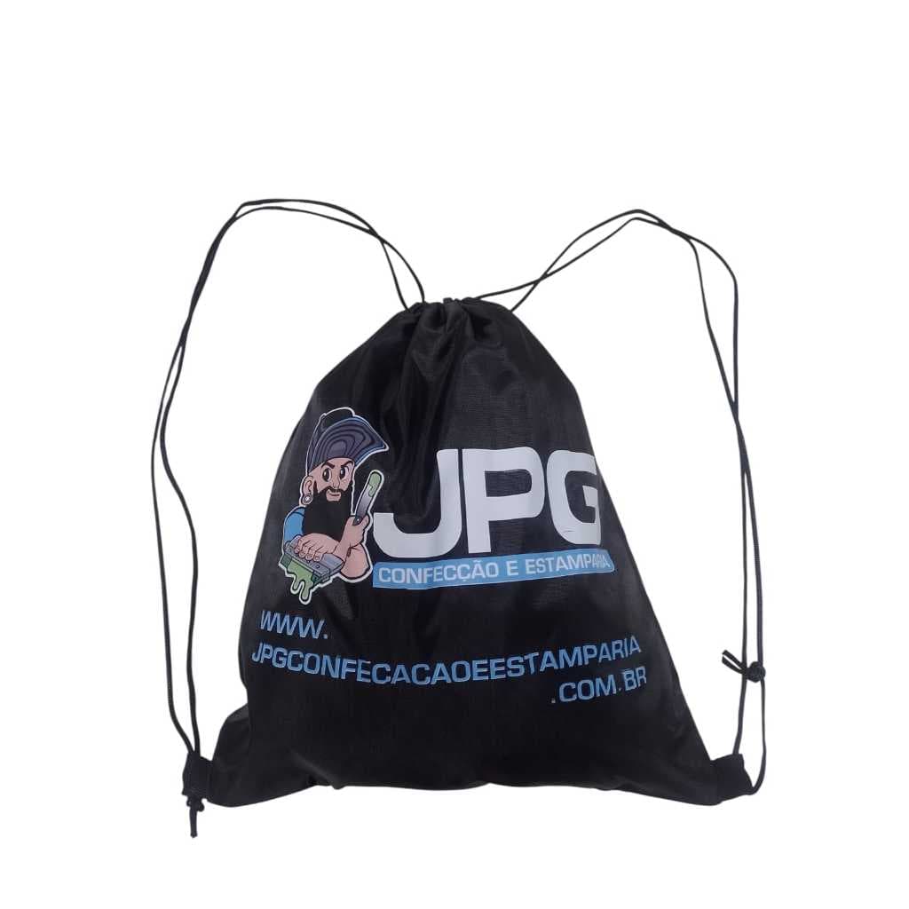 Sacochila de Poliéster Personalizada com Sua Logo