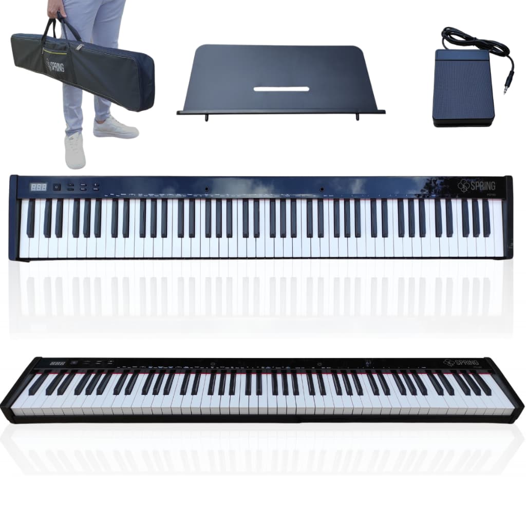 Piano Digital Profissional Top com 88 Teclas + Pedal Sustain