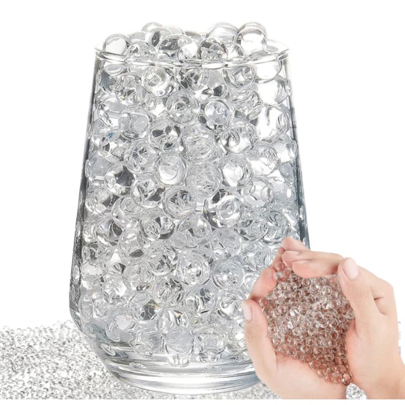 Kit 10 Bolinhas De Gel Que Cresce Na Água Orbes Festa Decoração Transparente